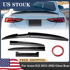 Rear Roof Trunk Spoiler Lip for Acura Passat Glossy Black