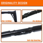 16" Black Pre-Wired 25mm Ape Hanger Handlebar for Harley Road King (2014–2015)