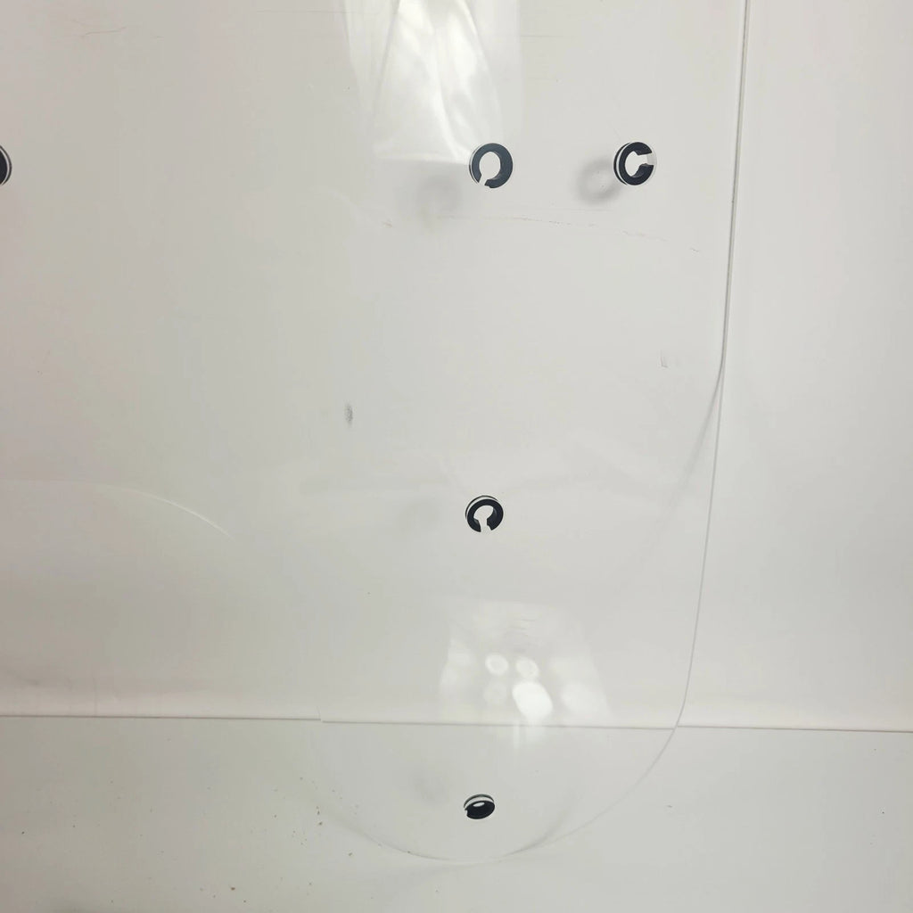 Plastic Windshield for Memphis Shades MEP6230 (17", Clear, FX/R/D/L)