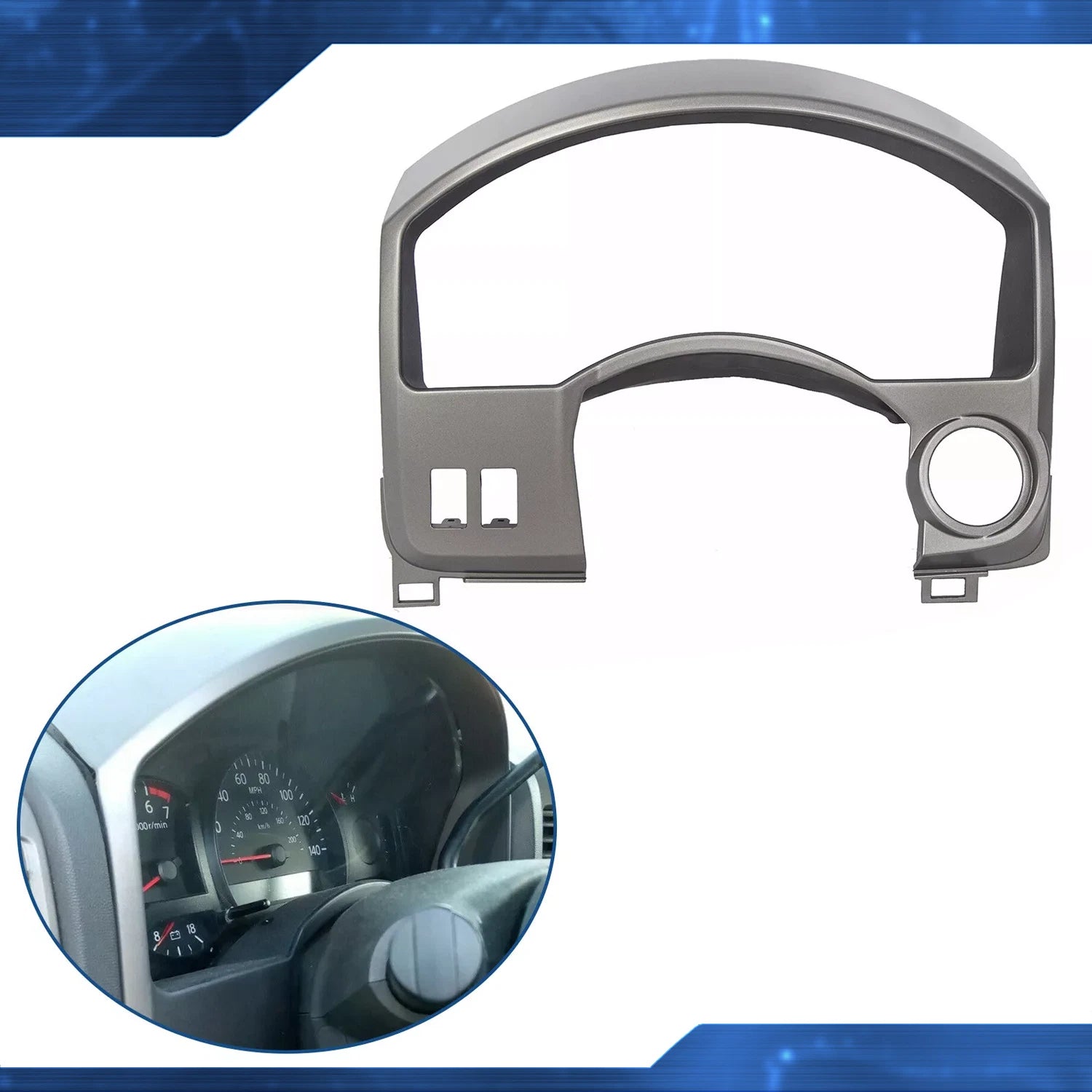 Instrument Cluster Dash Panel Gauge Trim Bezel for Nissan Titan Armada (2004–2006)