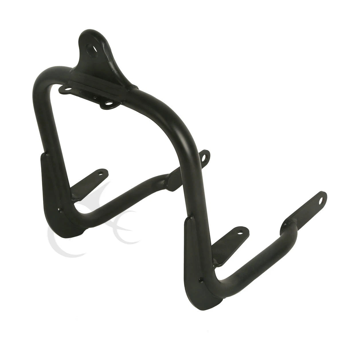 Trailer Tow Hitch Receiver for Harley Electra Glide (Chrome/Black)