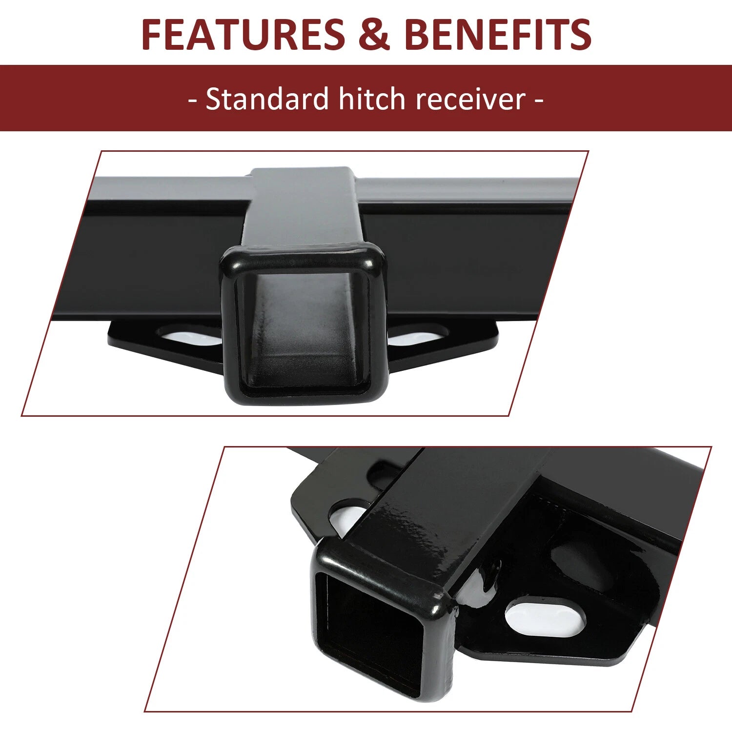2" Trailer Hitch Receiver for Ford Ranger (1983–2011) Mazda B-Series (1994–2009)