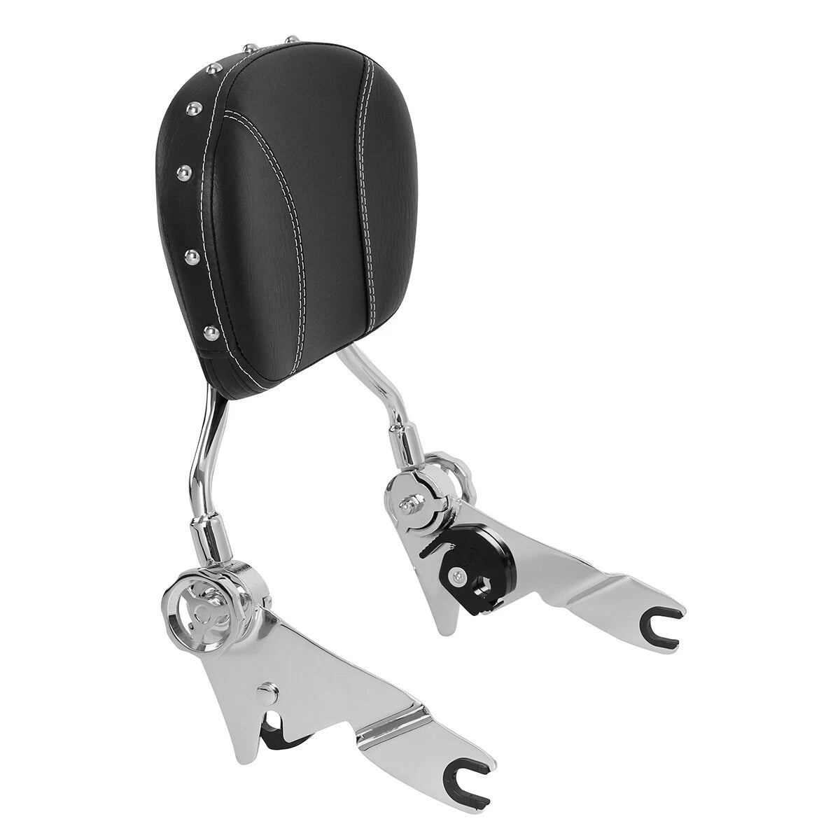 Adjustable Detachable Backrest Pad Sissy Bar for Harley Road King (2009–2026)