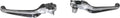 Chrome Brake & Clutch Lever Set for Harley Davidson FLHR (1996–2005)