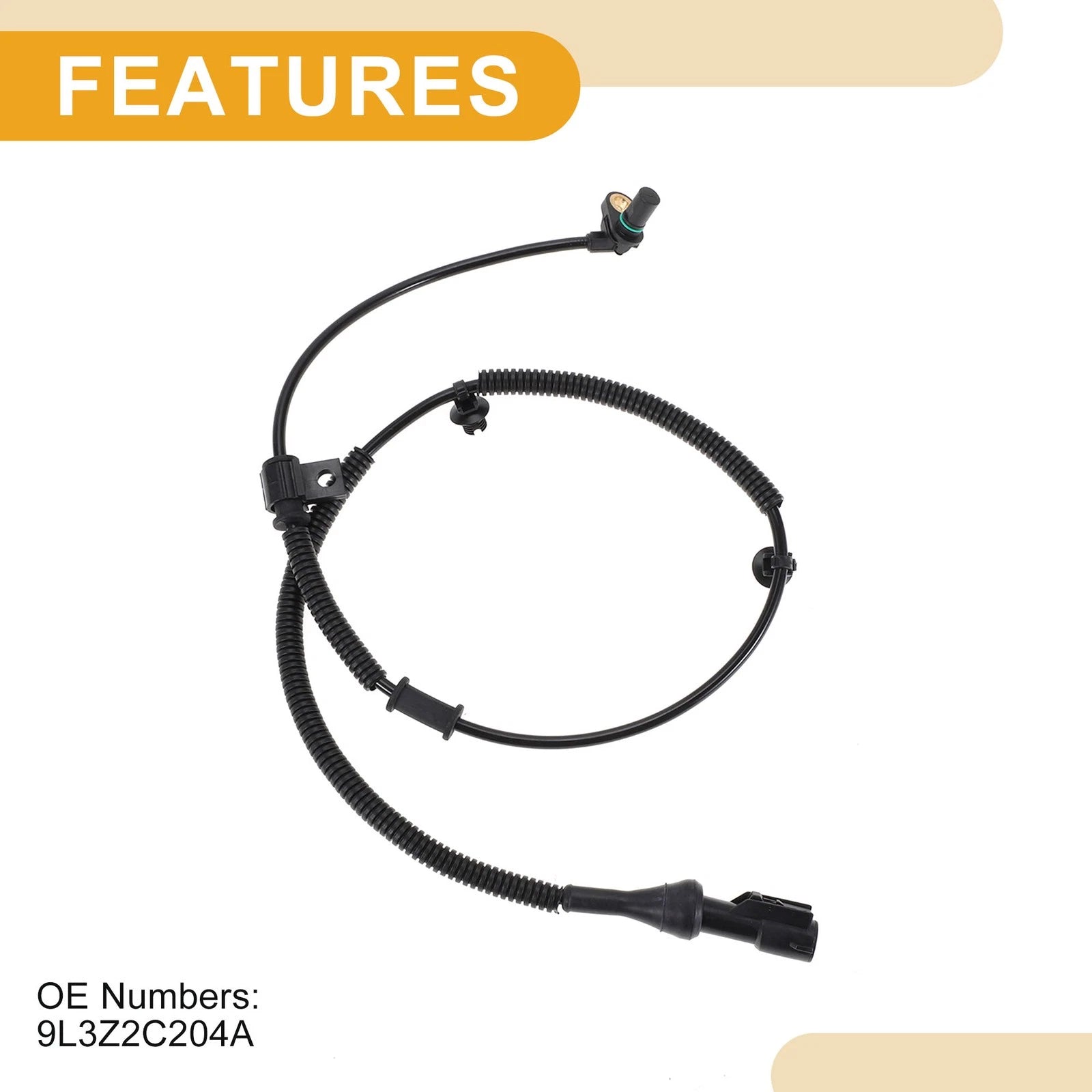 ABS Wheel Speed Sensor No. 9L3Z2C204A for Ford F-150 (2009–2010) Front