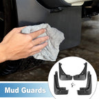 Set of 2 Front & Rear Mud Flap Splash Guards for Chevrolet Trax (2019–2020) 655692321706