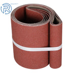 Set of 5 Sanding Belts for Belt Sander (6" x 48", 80 Grit)
