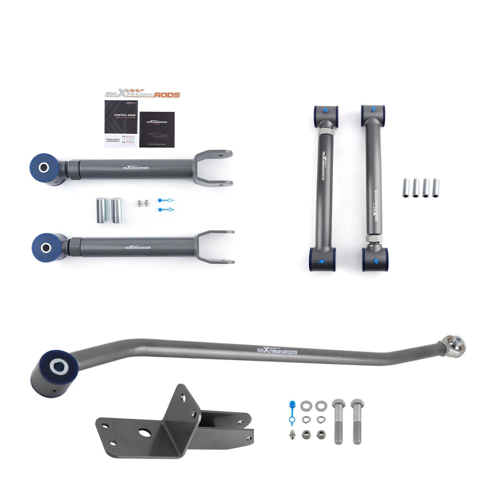 Front Suspension Lift Kit Control Arm & Track Bar for Jeep Cherokee XJ (1984–2001)