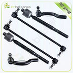 6pc Front Suspension Sway Bar Link Kit + Tie Rod End for Toyota RAV4 (2006–2015)