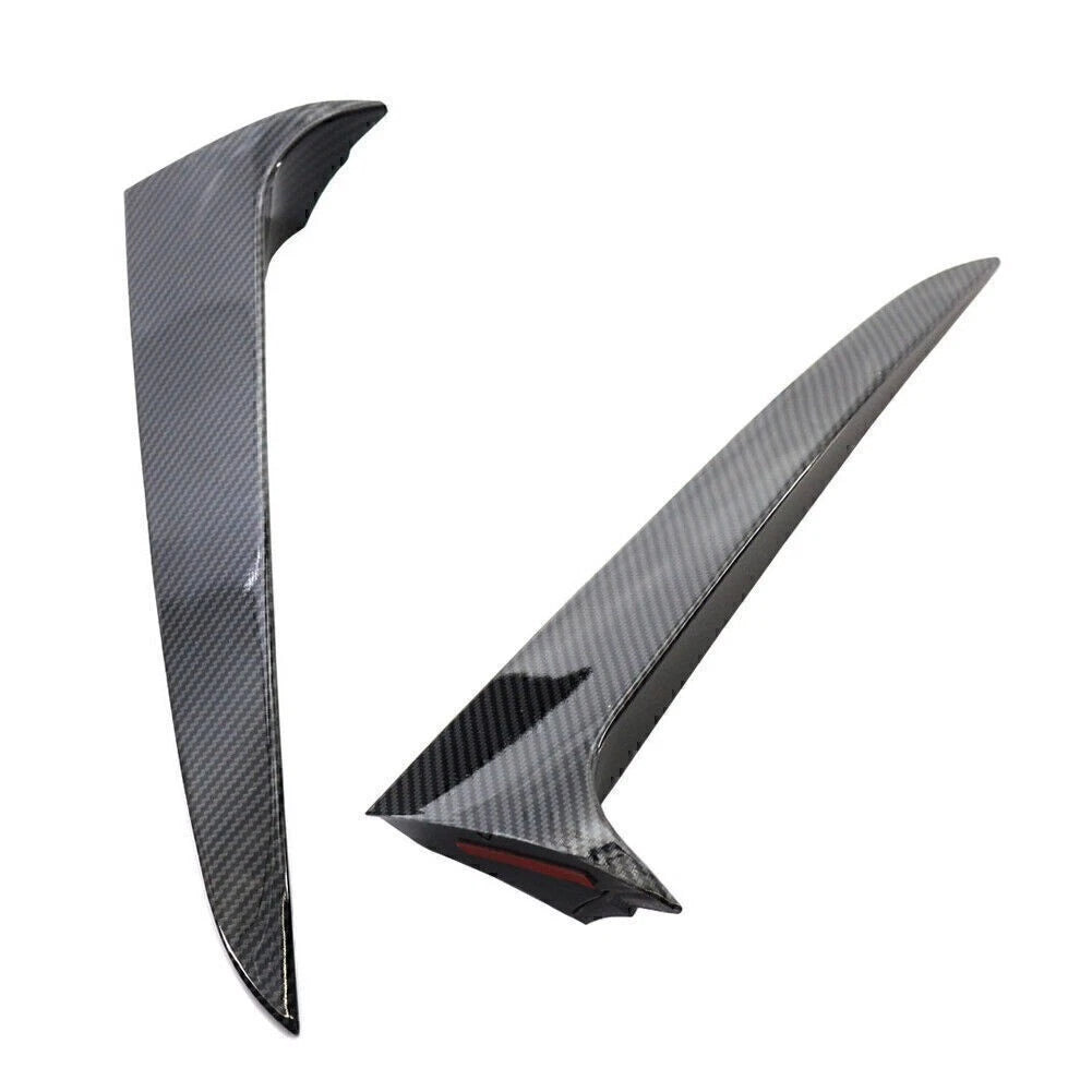 Carbon Fiber Rear Window Spoiler Side Wing Trim for BMW X3 F25 (2011–2017)