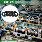 Set of 5 Oil Seal Rotary Shaft Seal NBR Rubber 35x55x10mm