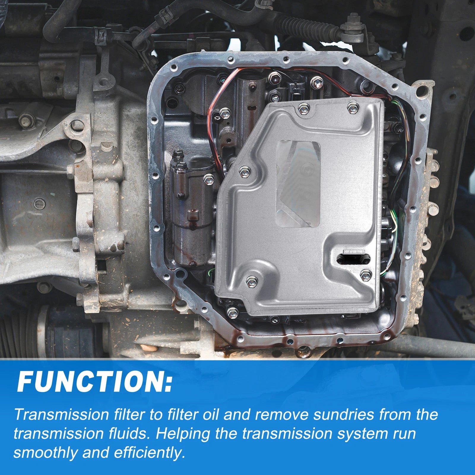Transmission Fluid Filter Oil Pan for Toyota Tacoma (No. 3530330050)