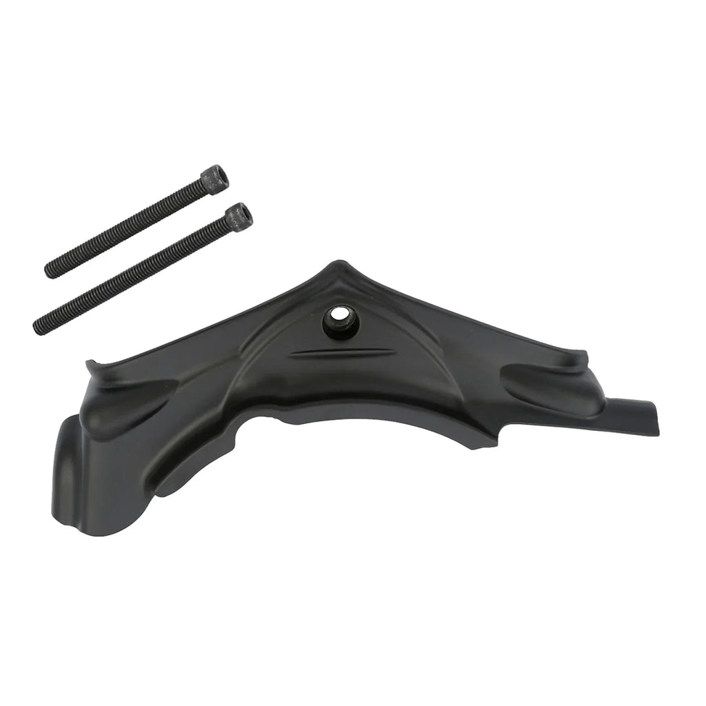 Black Cylinder Base Side Cover for Harley Touring, Dyna (2006-2016)