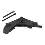 Black Cylinder Base Side Cover for Harley Touring, Dyna (2006-2016)
