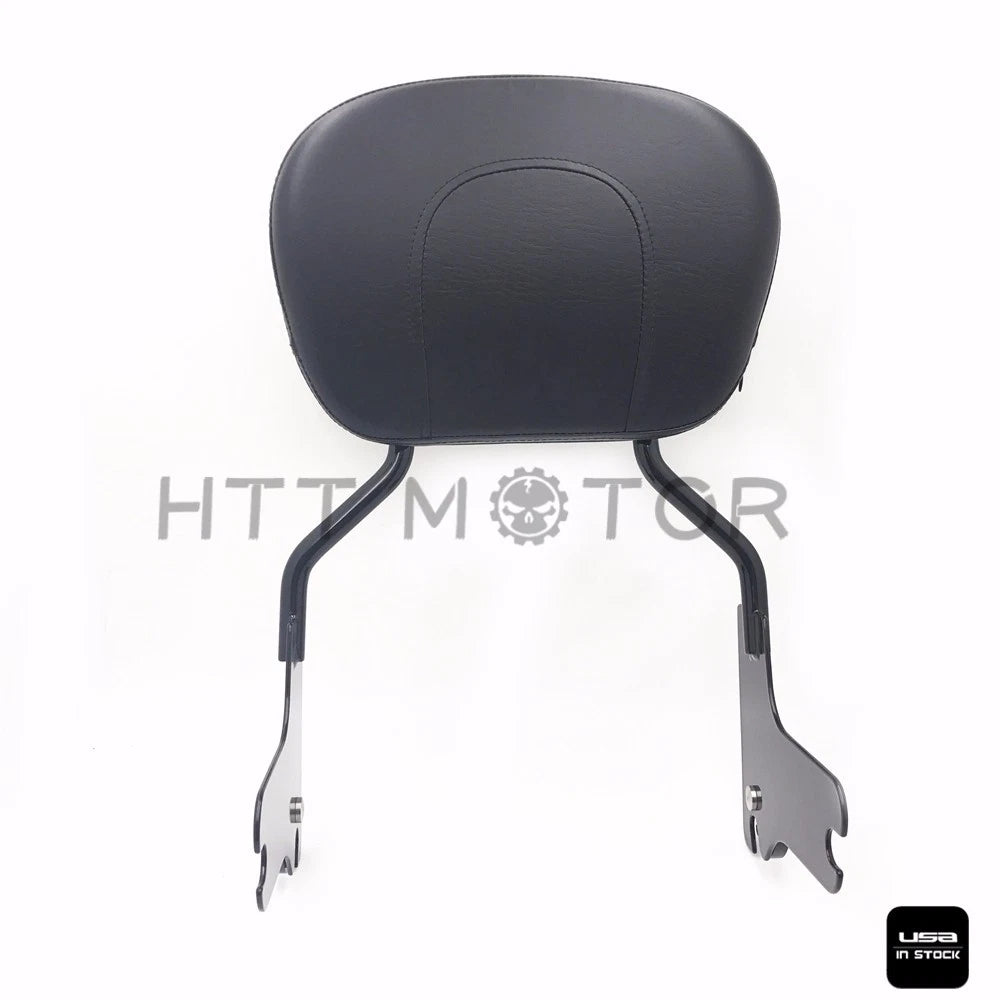 Black Backrest Sissy Bar for Harley Touring Road King Electra Street Glide (1997–2008)