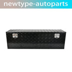 60" Black Aluminum Tool Box for Pickup Truck (Fits Most Models)