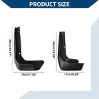 Set of 4 Mud Flaps Splash Guards for Honda URV (2017–2024)