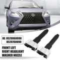2X Headlight Washer Nozzle for Lexus GX460 (2014–2017)