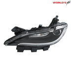 Headlight for Chrysler 200 (2015–2017) Halogen with LED DRL Chrome Trim