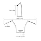 17" Fused Bar Handlebar for Harley Road Glide FLTR (2015–2024)