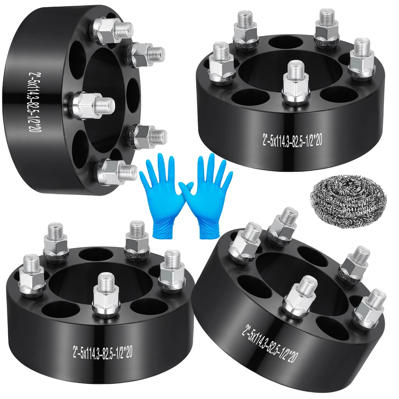 4PCS 2in Wheel Spacers for Mercury Cougar (1967–1973)