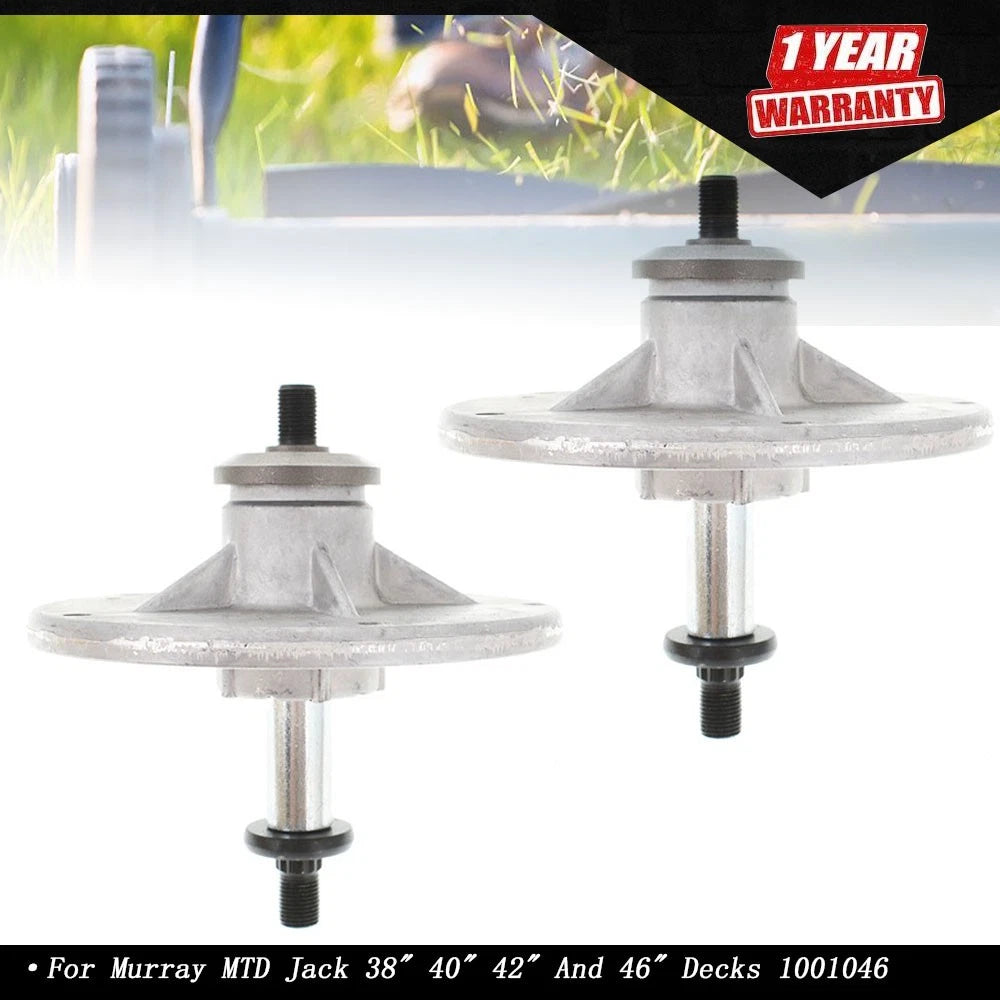 2 Spindle Assembly for Murray MTD Jack 38" 40" 42" 46" Decks