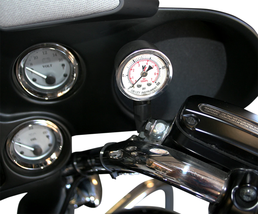 Remote Oil Pressure Gauge/Line Kit for Harley Davidson (HD 9019)