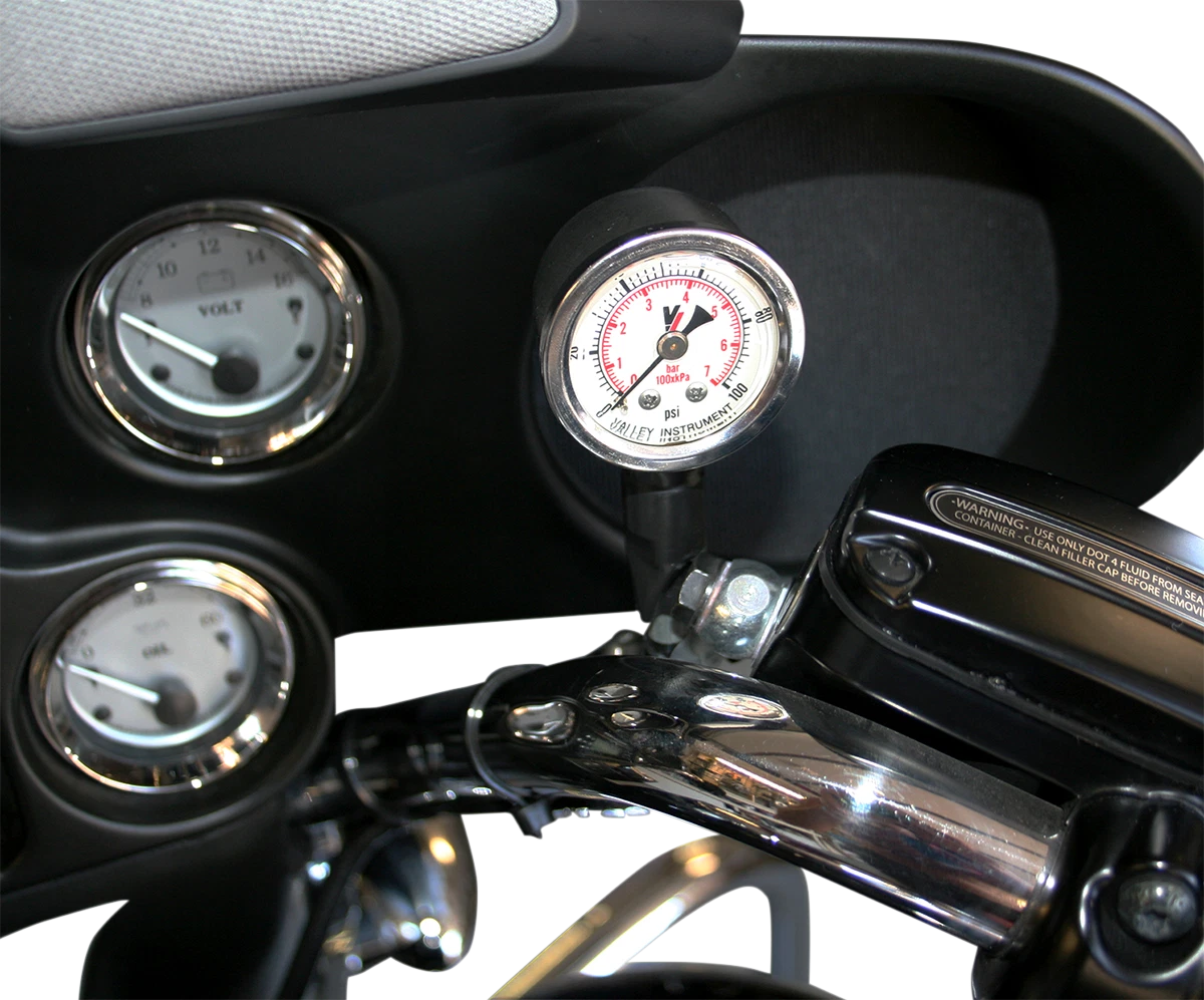 Remote Oil Pressure Gauge/Line Kit for Harley Davidson (HD 9019)