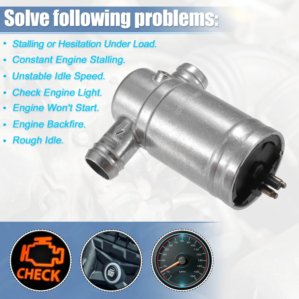 Idle Air Control Valve No.A0001412225/46127238 for Mercedes-Benz 190E (1982–1993)