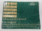 Set of 2 Electrical Vacuum & Service Manuals for Thunderbird Cougar (1993)