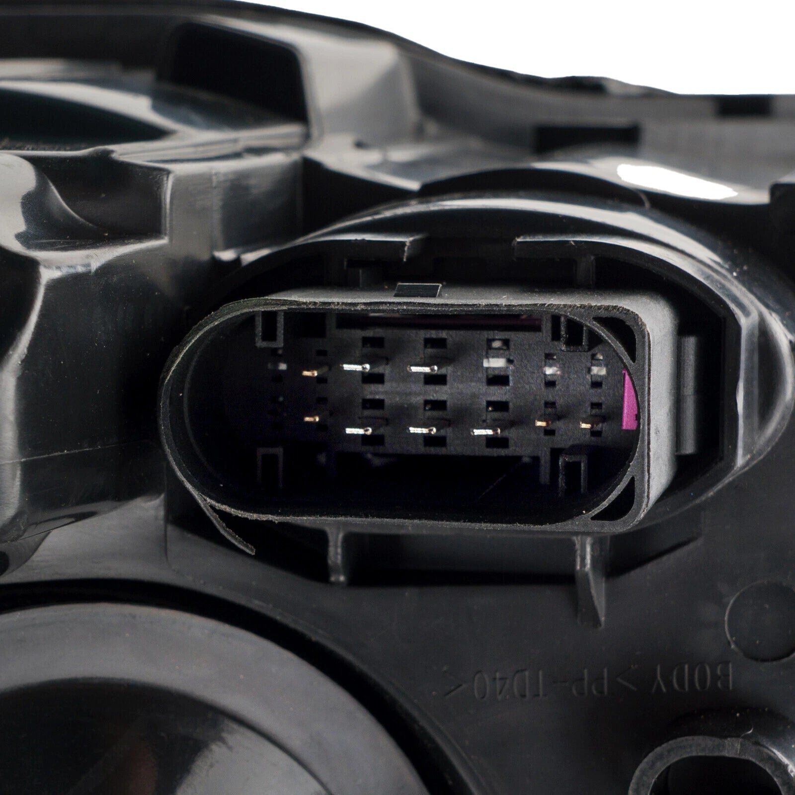 Halogen Headlight for Ford Focus (2015–2018) Chrome Left Driver Side