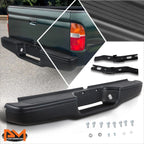 Rear Step Bumper for Toyota Tacoma (1995–2004) w/ License Lamp Holes & Brackets