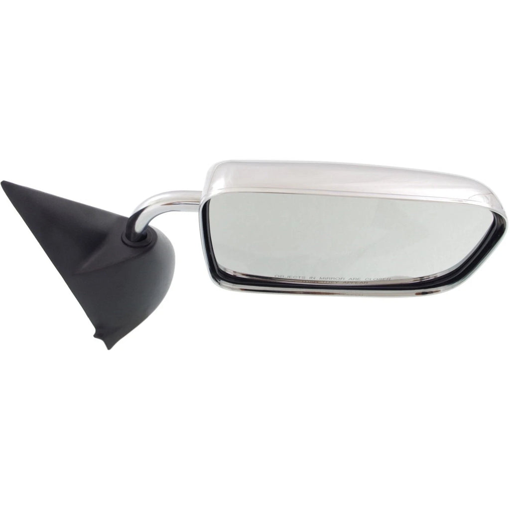 Set of 2 Manual Mirrors for Dodge Ram 1500 (1994–2001) Chrome Folding