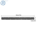 Set of 8 E Track Tie Down Straps for Vans (Enclosed Trailer)