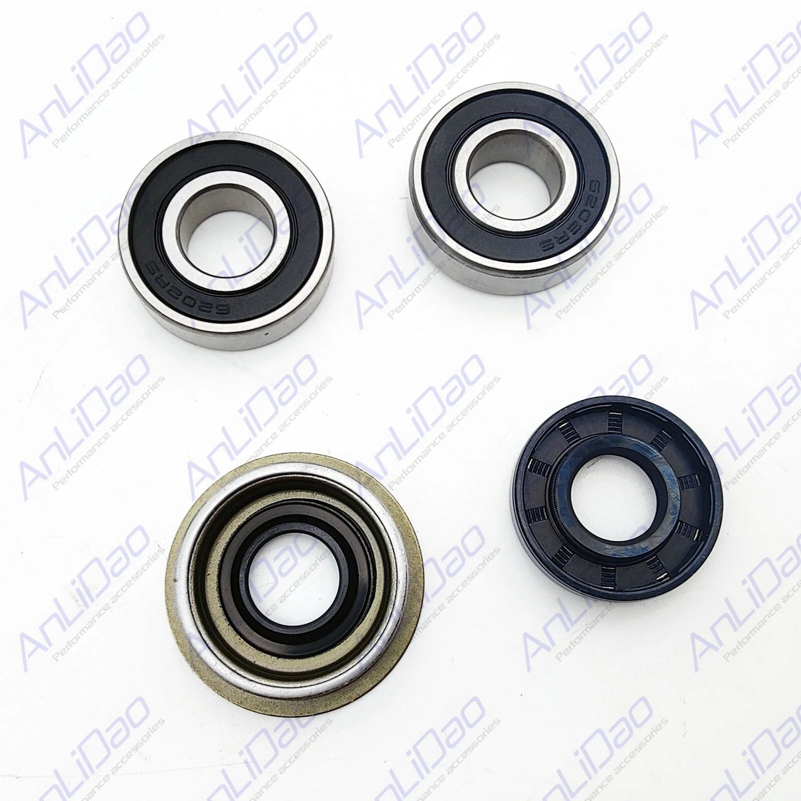Brass Sea Water Pump Bearing & Seal Kit for Mercruiser (46-8M137216, 46-8M0137217)