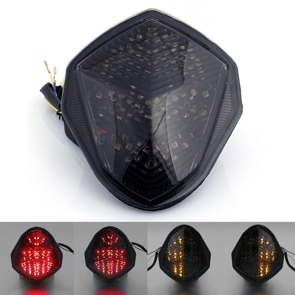 Integrated LED TailLight Turn Signals for Suzuki GSXR 1000 (2003–2004) Smoke