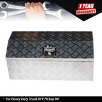 30" Aluminum Underbody Tool Box for Truck Trailer RV (Fits Most Models)