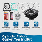 Cylinder Piston Top End Rebuild Kit for Yamaha Big Bear 350 YFM350 (1987–1999)
