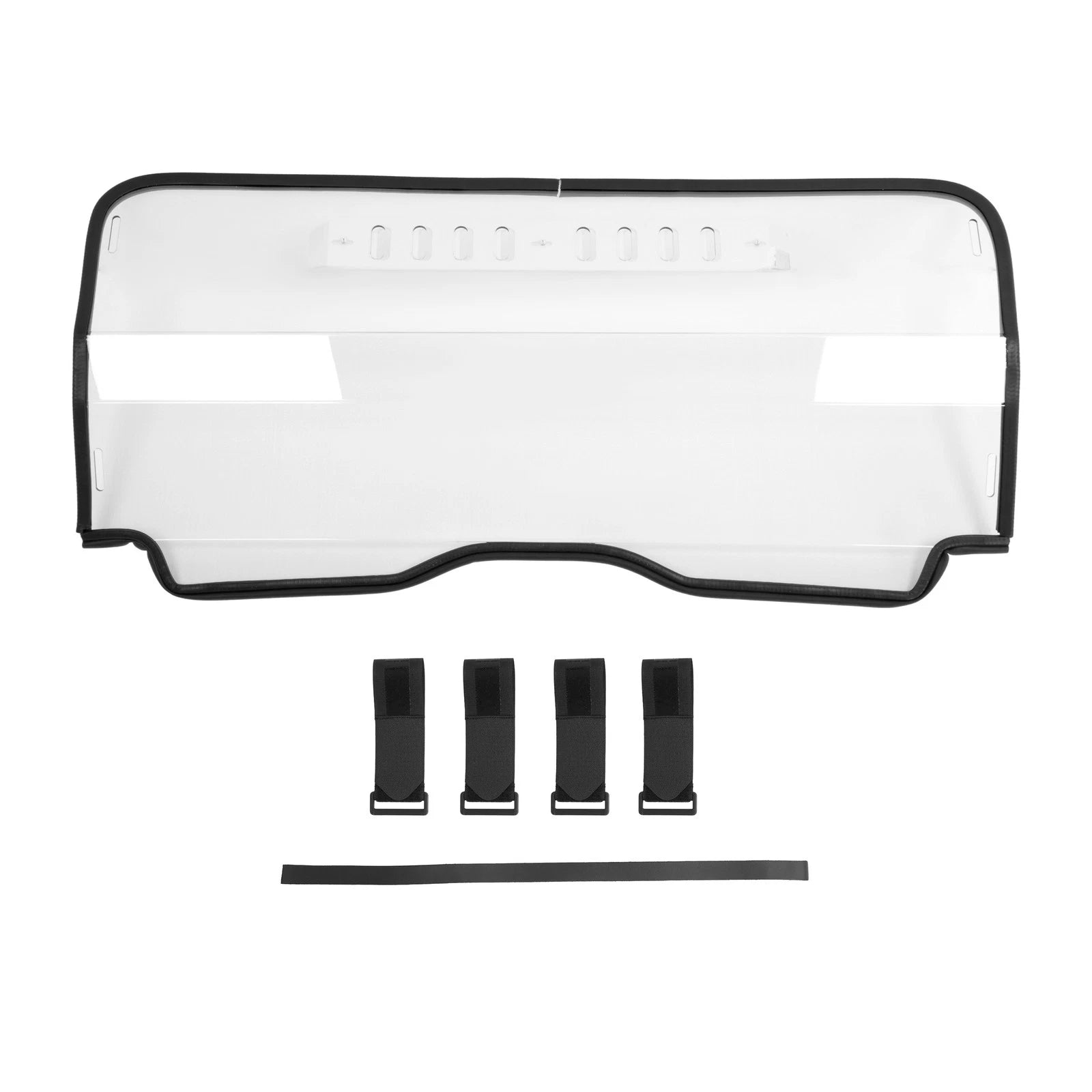Clear Vented Rear Windshield for CFMOTO ZForce 950 Sport/Trail & 800 Trail (2023–2025)