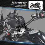 CNC 45mm Handlebar Adapter Risers Clamp for BMW R1250GS Adventure (2019–2024)