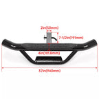 2" Receiver Rear Trailer Tow Hitch Step Bar Bumper Guard for Truck