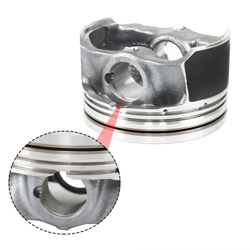 2.0T Piston & Ring Assembly Oversize +0.5 for VW Amarok Jetta Audi A4 Q5
