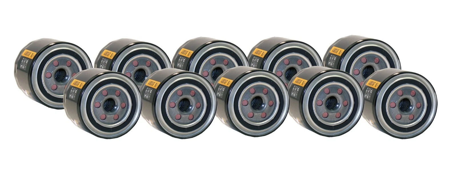 Set of 10 Engine Oil Filters for Chrysler Dodge Hyundai Mazda (Wix)