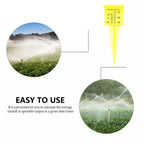 4 x Plastic Outdoor Rain Gauge for Yard Garden Decor