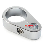 Black Brake Clutch Cable Clamp Clip for Harley 1'' Handlebar