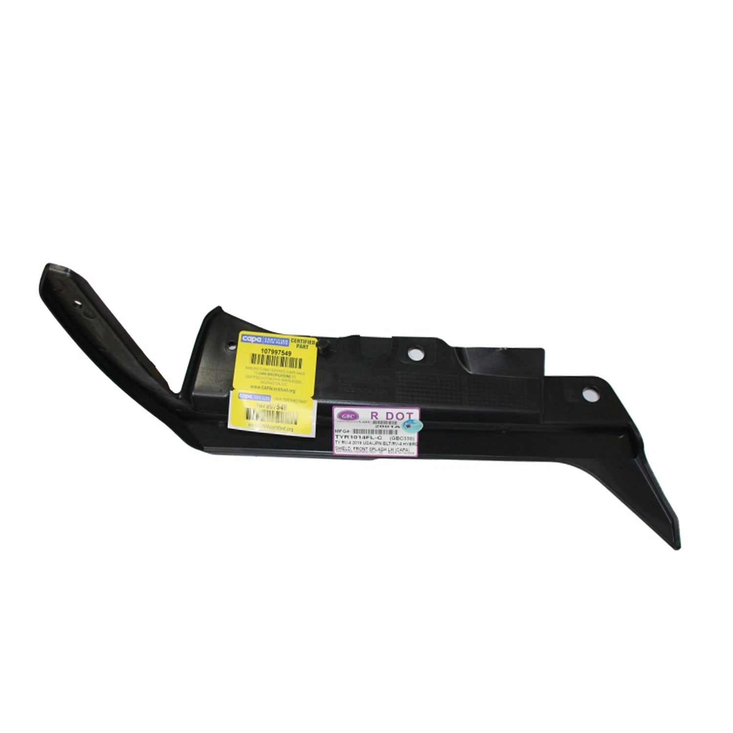 Replacement Front Driver Side Fender Splash Shield for Toyota Tacoma (2005–2015)