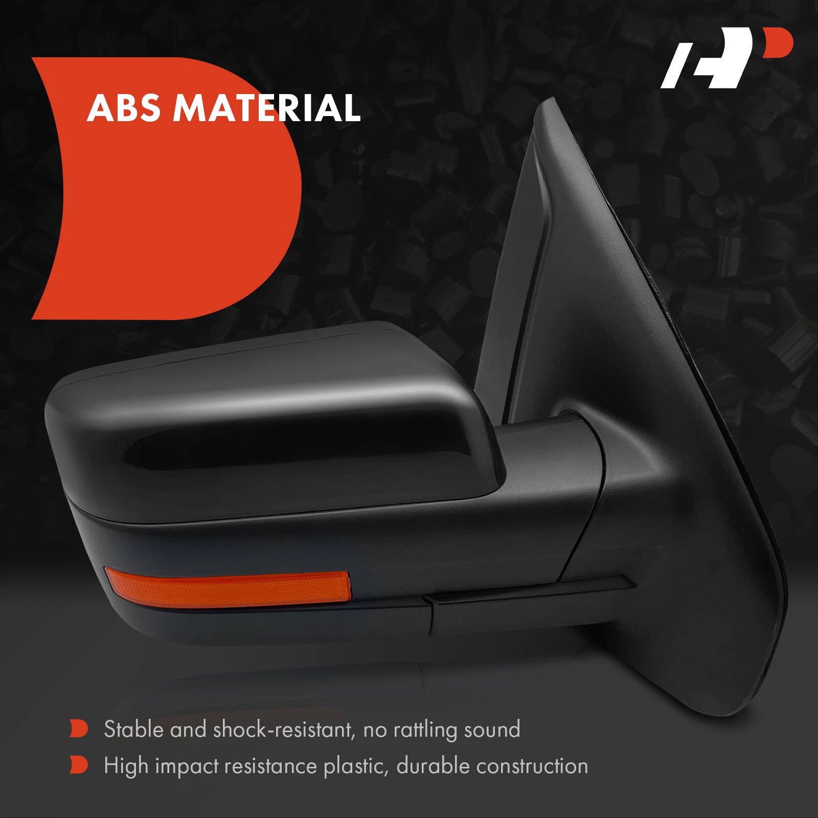 Power Mirror Pair for Ford F-150 (2009–2010) - Manual Fold, Signal, Heated