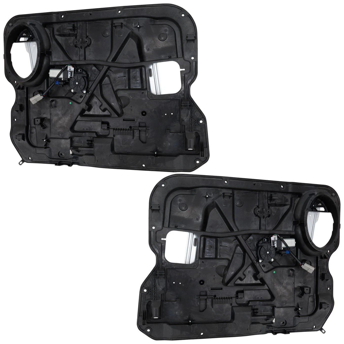 Window Regulator Set for Ram 2500 2011–2020, 1500 2011–2018 Front LH RH Power