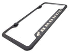 Notched License Plate Frame for Ford Bronco Script Logo (2021–2025)