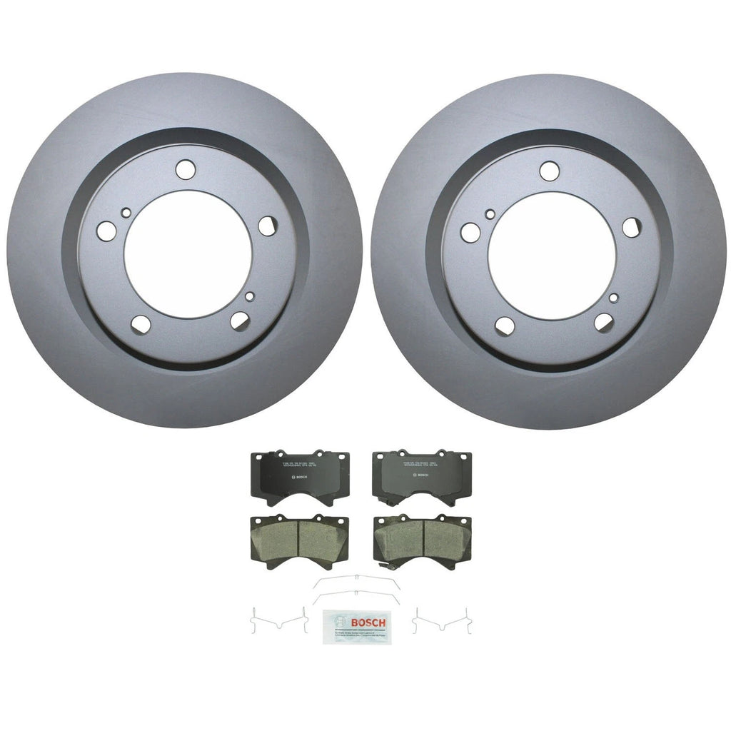 Front Brake Kit 355mm Rotors & Bosch Ceramic Pads for LX570 Land Cruiser Sequoia (2008–2021)